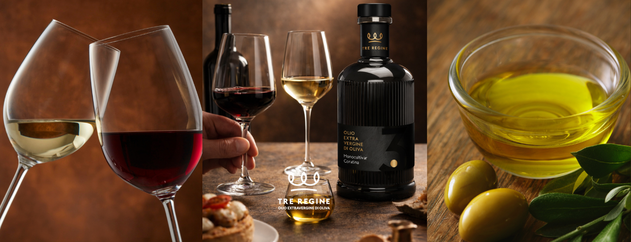 Degustazione di vino e olio extravergine di oliva: un parallelismo sensoriale